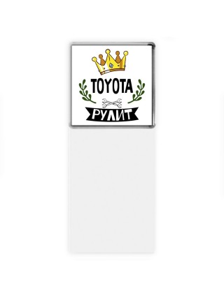 Toyota рулит