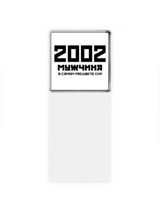 2002 мужчина в самом расцвете сил