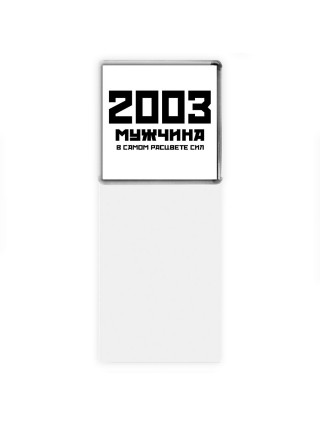2003 мужчина в самом расцвете сил