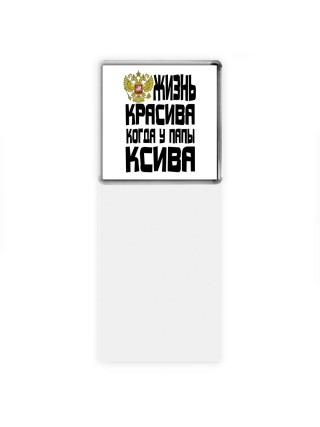 жизнь красива когда у папы ксива