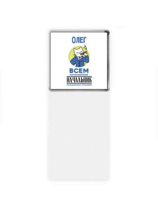 Олег всем начальникам начальник подчиненных командир