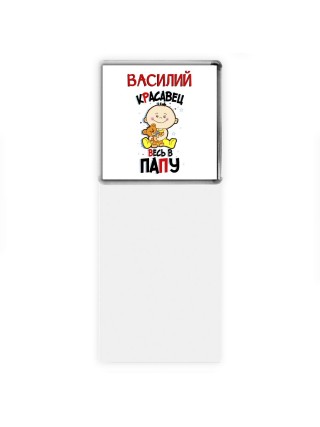 Василий красавец весь в папу