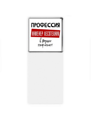 Мужские_Профессия ИНЖЕНЕР ЛЕСОТЕХНИК в душе пофигист