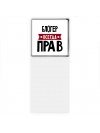 Блогер всегда прав