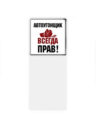 автоугонщик всегда прав