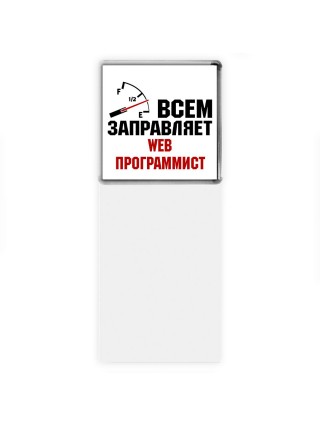 Всем заправляет web программист