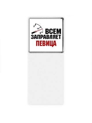 Всем заправляет певица