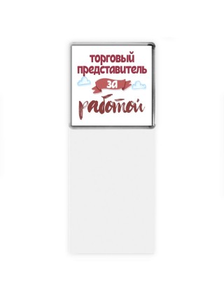 торговый представитель за работой