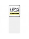 И создал бог на восьмой день домушника