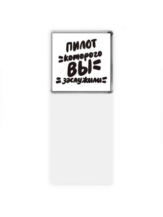 пилот которого вы заслужили