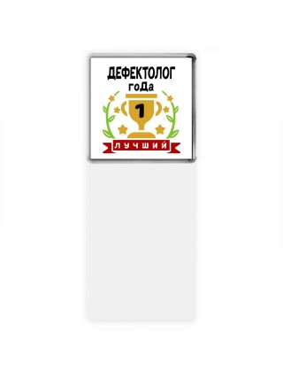 Лучший ДЕФЕКТОЛОГ года