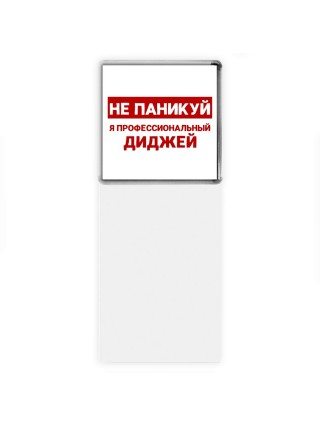 Не паникуй я профессиональный диджей