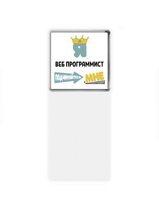 Я веб программист подчиняйтесь мне