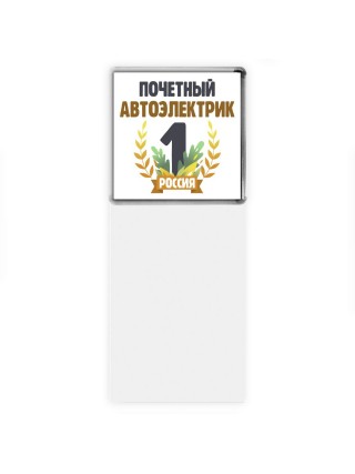 Почетный автоэлектрик