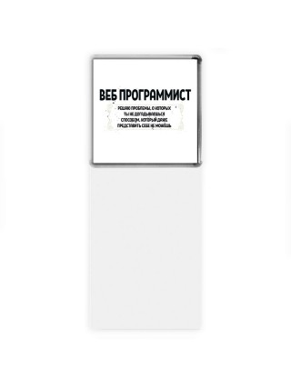 веб программист решаю проблемы, о которых ты не догадываешься способом, который даже представить себе не можешь