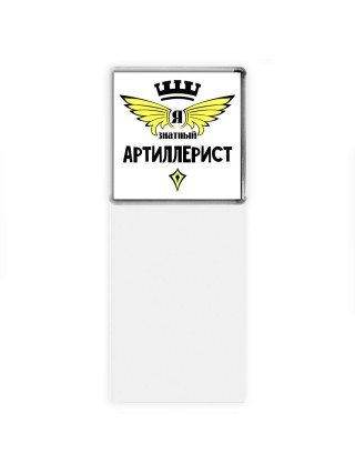 Я знатный артиллерист