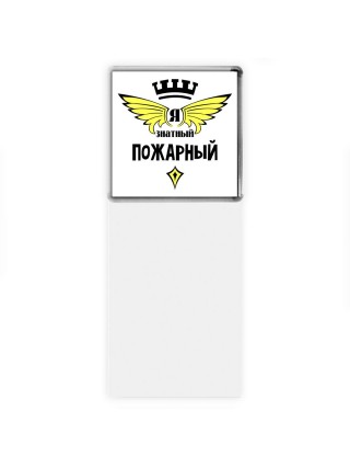 Я знатный пожарный