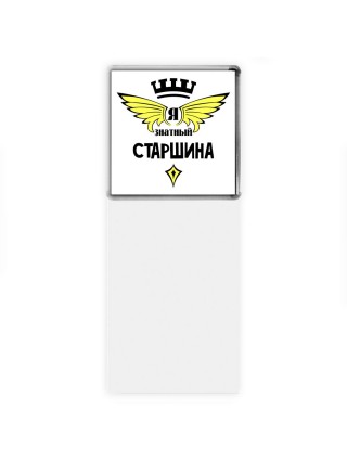 Я знатный старшина