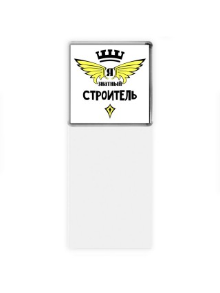 Я знатный строитель
