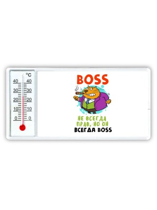 босс не всегда прав, но он всегда босс