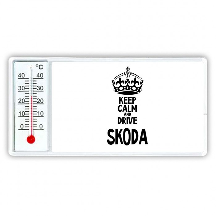 Keep calm and drive Skoda