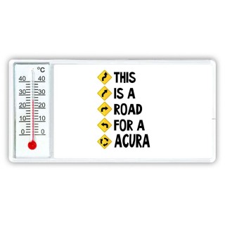 This is a road for a Acura