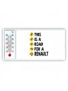 This is a road for a Renault