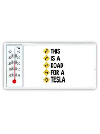 This is a road for a Tesla