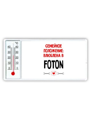 Семейное пололжение - влюблена в Foton