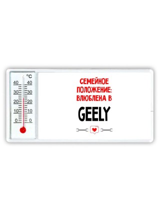 Семейное пололжение - влюблена в Geely