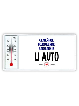 семейной пололжение - влюблен в Li Auto