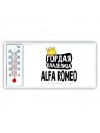 Гордая владелица Alfa Romeo