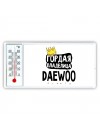 Гордая владелица Daewoo