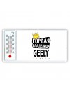 Гордая владелица Geely