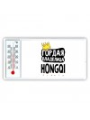 Гордая владелица Hongqi