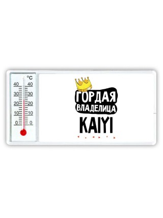 Гордая владелица Kaiyi
