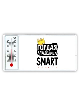 Гордая владелица Smart