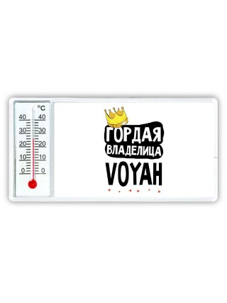 Гордая владелица Voyah