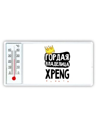Гордая владелица Xpeng
