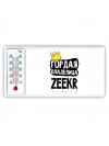 Гордая владелица Zeekr