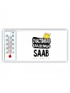 Счастливая владелица Saab