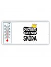 Счастливая владелица Skoda