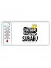 Счастливая владелица Subaru