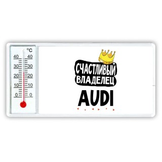 Счастливый владелец Audi