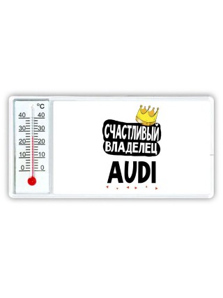 Счастливый владелец Audi