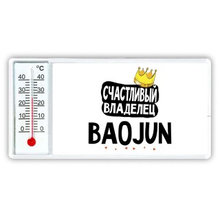 Счастливый владелец Baojun