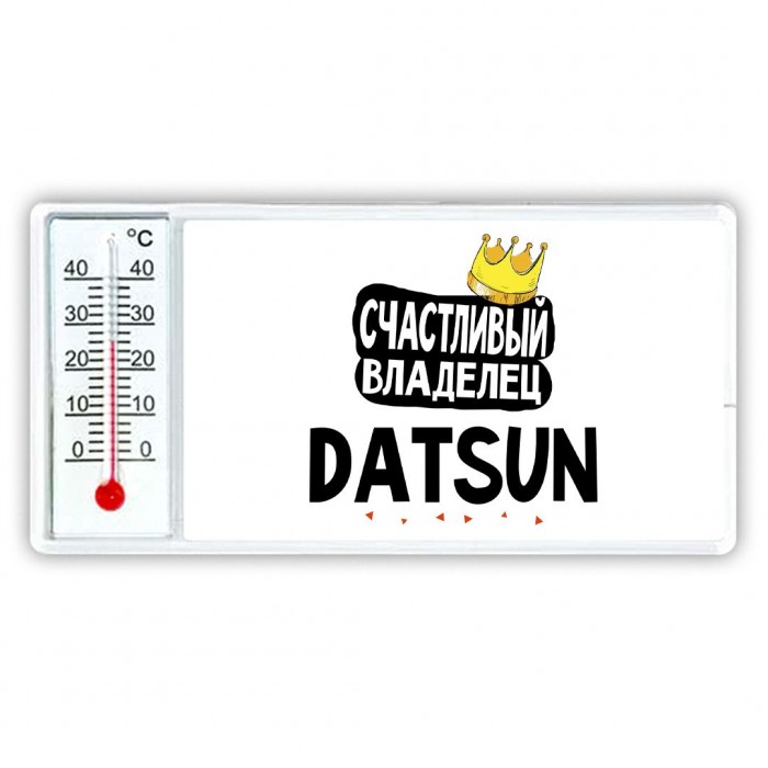 Счастливый владелец Datsun