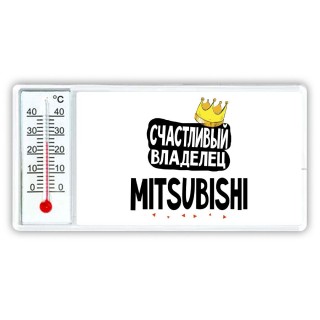 Счастливый владелец Mitsubishi