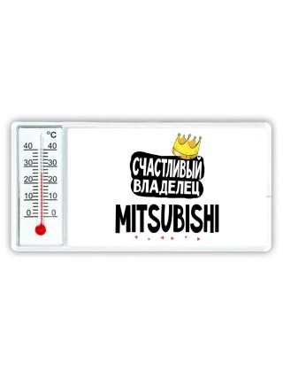 Счастливый владелец Mitsubishi