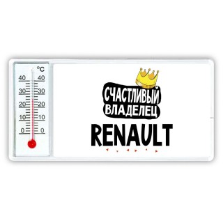 Счастливый владелец Renault